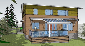Saanich Passive House photo